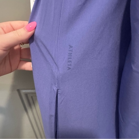 NWT Athleta Arrival Dress Size Extra Small XS Blue Athleisure - Picture 7 of 10